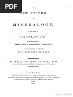 W. Babington-New System of Mineralogy (1799)