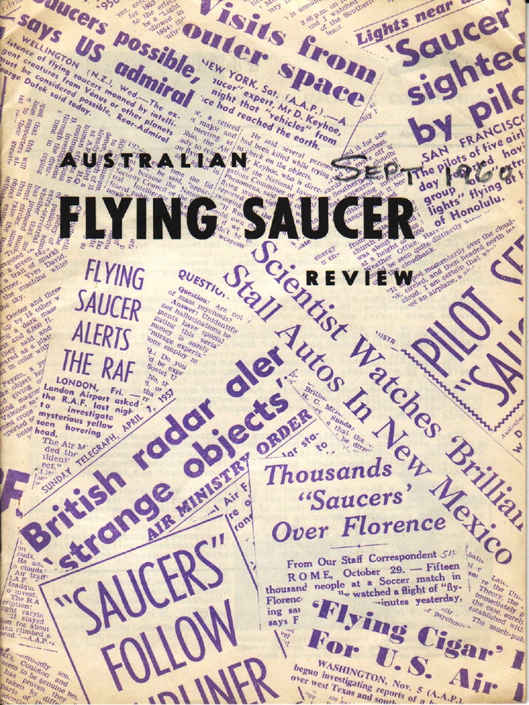 Australian Flying Saucer Review Volume 1 Number 3 - 