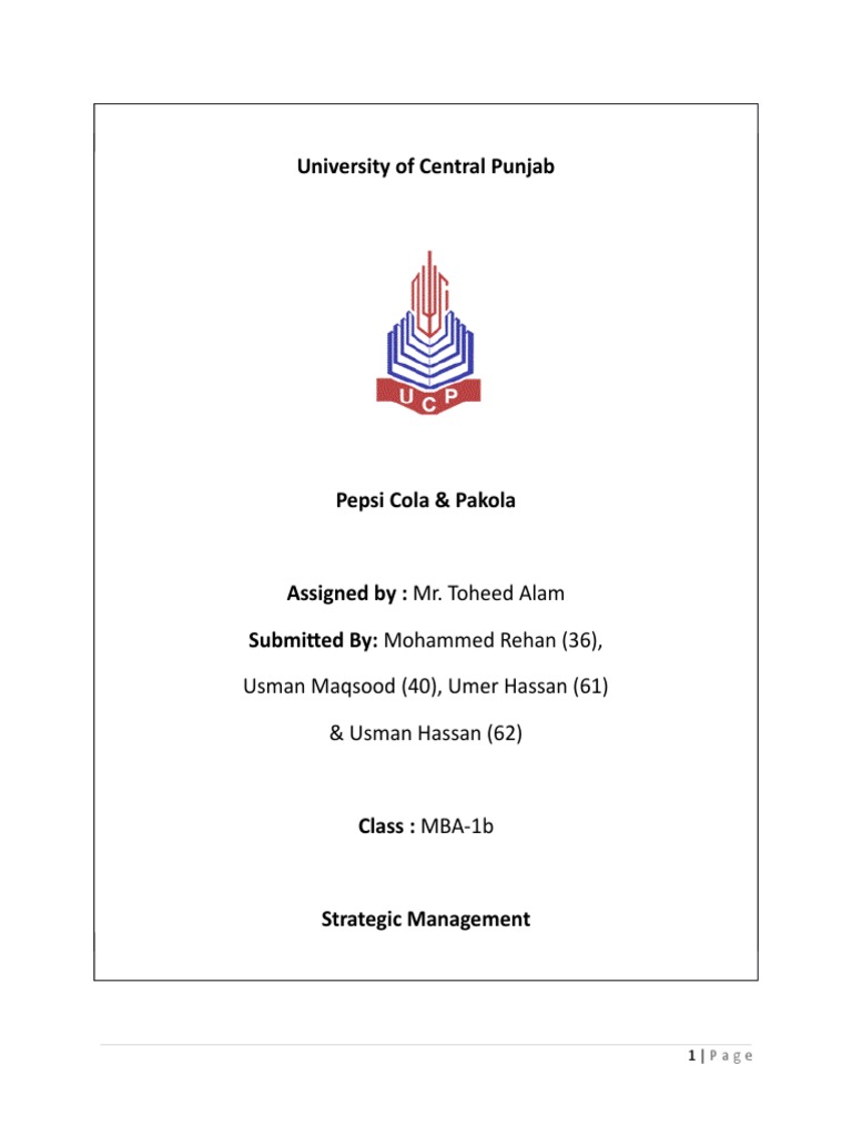 PepsiCo's Brand Strategy Analysis | PDF | Pepsi Co | Strategic Management