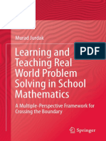 Learning and Teaching Real World Problem Solving in School Mathematics