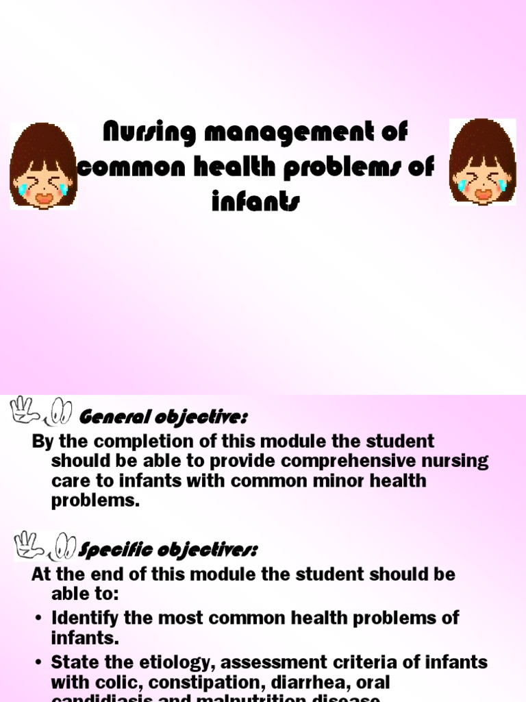 Nursing Care for Infant Colic Management | PDF | Infants | Constipation