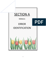 ENGLISH MODULE SECTION A ERROR IDENTIFICATION.doc