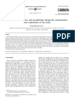 Evolution of Chemistry and Morphology During the Carbonization