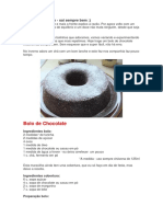 Bolo de Chocolate