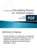Effect of The Ageing Process