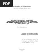 Tese Sobre a Serra Do Barriga, Sobral, Ceará
