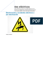 Accidentes eléctricos