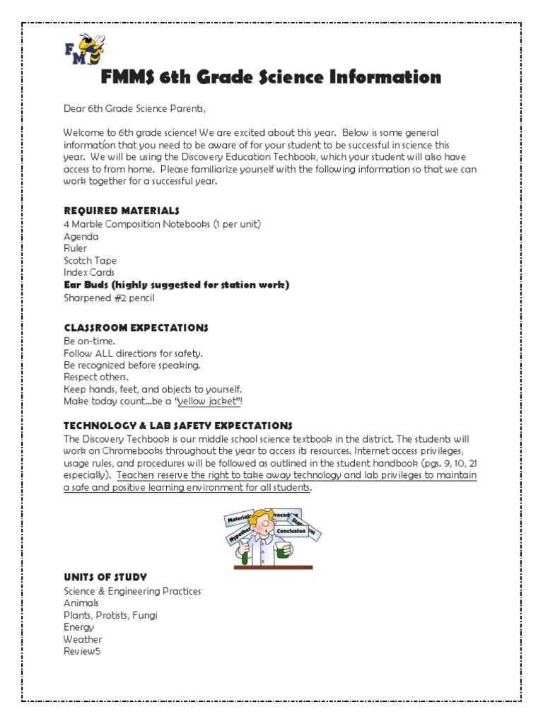 Science for grade 6 image