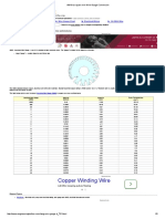 AWG to Square Mm Wire Gauge Conversion