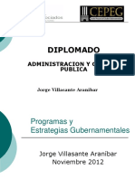 Diplomado: Administracion Y Gestion Publica