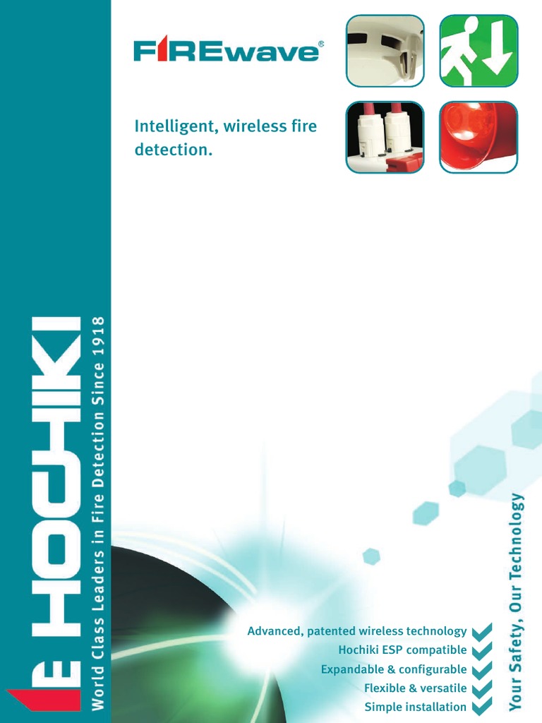 Hochiki FIREwave Wireless Detection System | PDF | Wireless ...