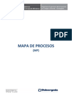 Mapa de procesos Osinergmin