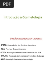 Legislação de Cosméticos