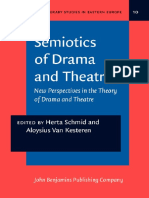 Semiotics of Drama & Theatre