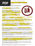 Mídia Sem Máscara - O Feminismo Torna as Mulheres Fracas