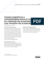 Costos Logisticos y Metodologia de Costeos