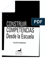 Construir Competencias Perrenoud PDF