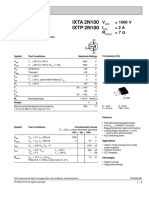 High Voltage Mosfet