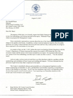 County Executive Ike Leggett letter to PFM - Provided by Montgomery County