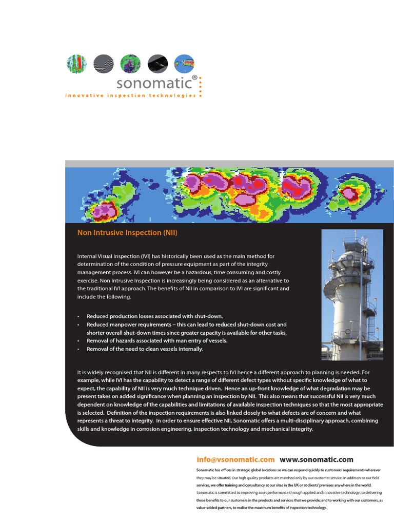 Non Intrusive Inspection (NII) | PDF | Risk Assessment | Educational ...