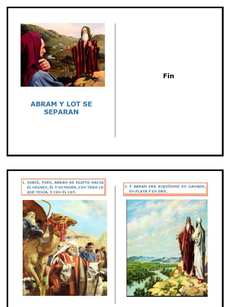 Abram y Lot Se Separan PDF