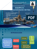 Deshidratación Del Gas