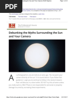 Debunking The Myths Surrounding The Sun and Your Camera PDF