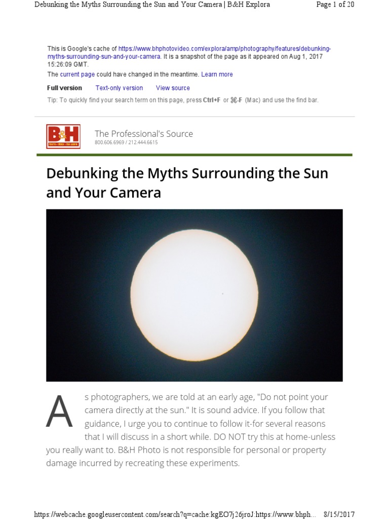 Beyond Belief The Sun S True Nature Revealed - rxmd2t7