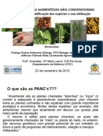 Pancs Prc3a1ticas de Identificac3a7c3a3o Das Espc3a9cies e Sua Utilizac3a7c3a3o Mini Curso Sepex 22 Nov 2012 PDF