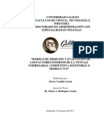 Modelo de Medición y Evaluación de Los Factores Internos de La Ventaja Empresarial Competitiva Sostenible