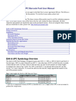 PrecisionID EANUPC Barcode Font Manual PDF