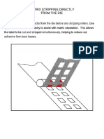 Matrix Stripping From The Die