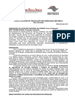 Matrizes Curriculares Fabricacao Mecanica PDF