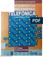 FUNDAMENTOS DE INGENIERÍA TELEFÓNICA - Enrique Herrera Pérez PDF