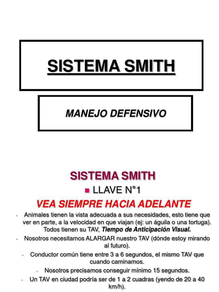 Sistema Smith 1 | PDF | Percepción visual | Movimiento (física)