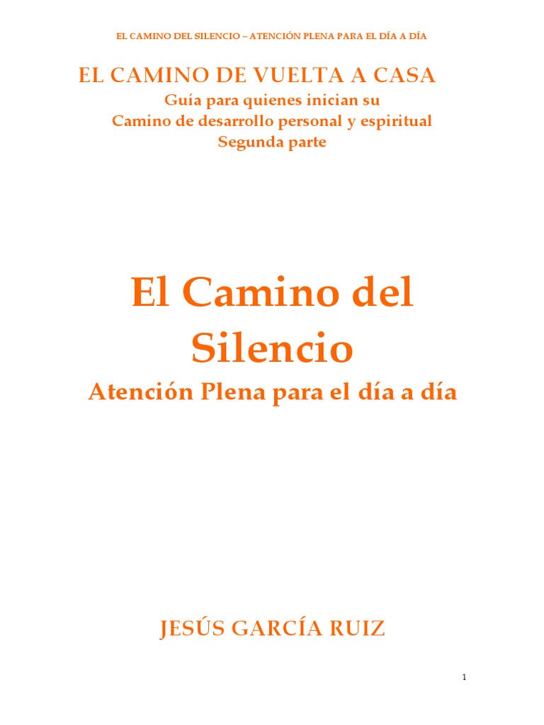 El Camino del Silencio y Mindfulness | PDF | El sufismo | Amor
