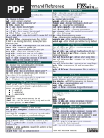 Unix Commands Cheat Sheet PDF