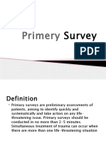 Primery Survey
