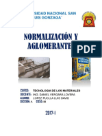 Normalizacion y Aglomerantes - Lopez