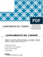 Levantamiento Del Cadaver