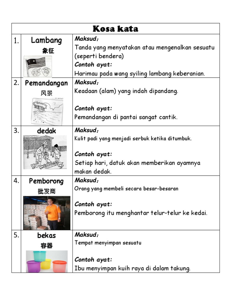 Kosa Kata Pdf