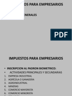 Impuestos Para Empresarios