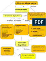 Displasia Del Desarrollo de Cadera (Mapa y Ficha Conceptual)