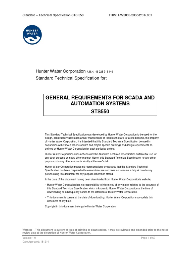 general-requirements-for-scada-and-automation-systems-pdf-pdf-scada