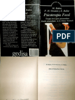 Psicoterapia Focal. Terapia Breve para Psicoanalistas (M. Balint, P.H. Ornstein & E. Balint) PDF