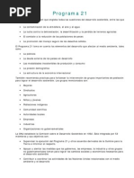 Agenda 21 Pdf Sustentabilidad Desarrollo Sostenible