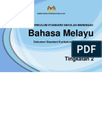 DSKP KSSM Bahasa Melayu Tingkatan 2