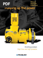 Milton Roy Dosing Pump Brochure