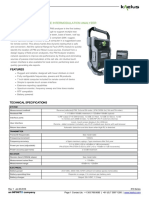 Ipa Series: Battery Portable Passive Intermodulation Analyzer