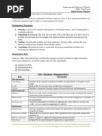 Manager: Organization:: Table: Minztberg's Managerial Roles